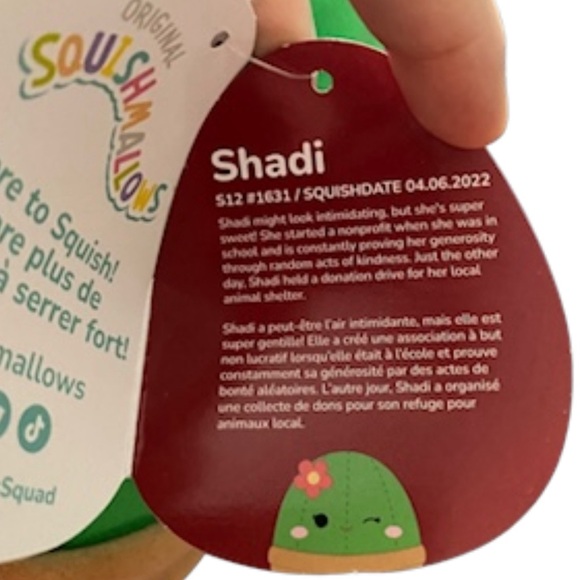 NWT Shadi Squishmallow - Picture 2 of 4